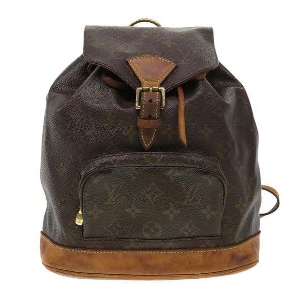 LOUIS VUITTON Monogram Montsouris MM Backpack M51136 LV Auth rd4674 - Picture 13 of 16